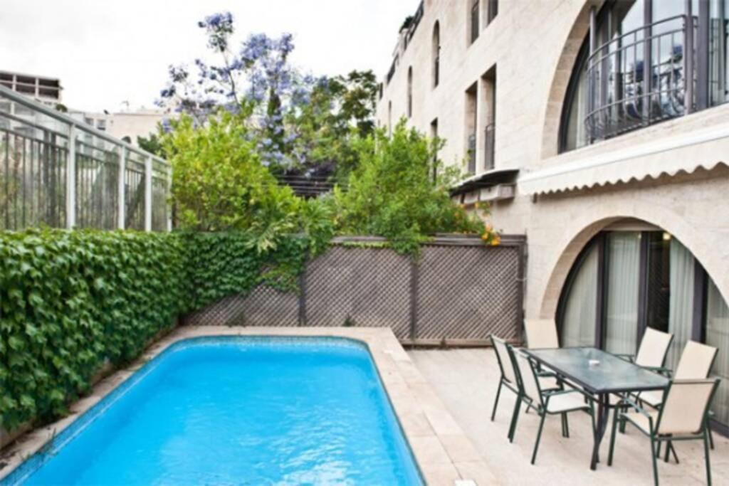 Mamilla Pool - David'S Village - Jerusalem-Rent מראה חיצוני תמונה